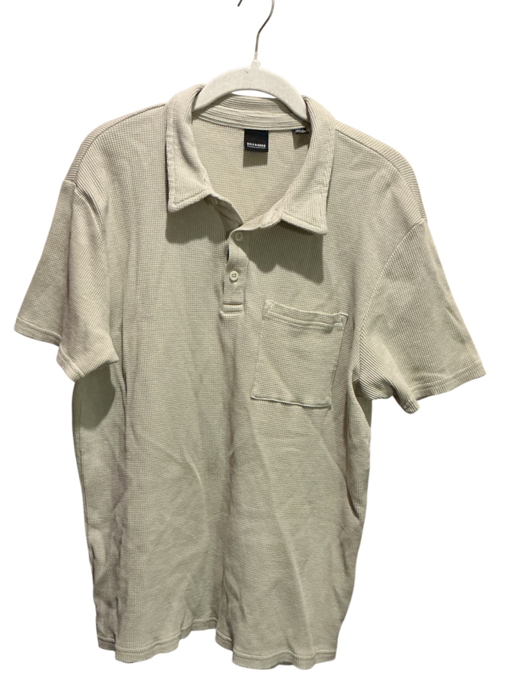 ONLY & SON Waffle Polo Men’s Shirt